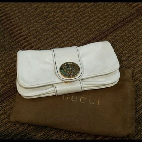 gucci clutch hysteria white|gucci handbags for women.